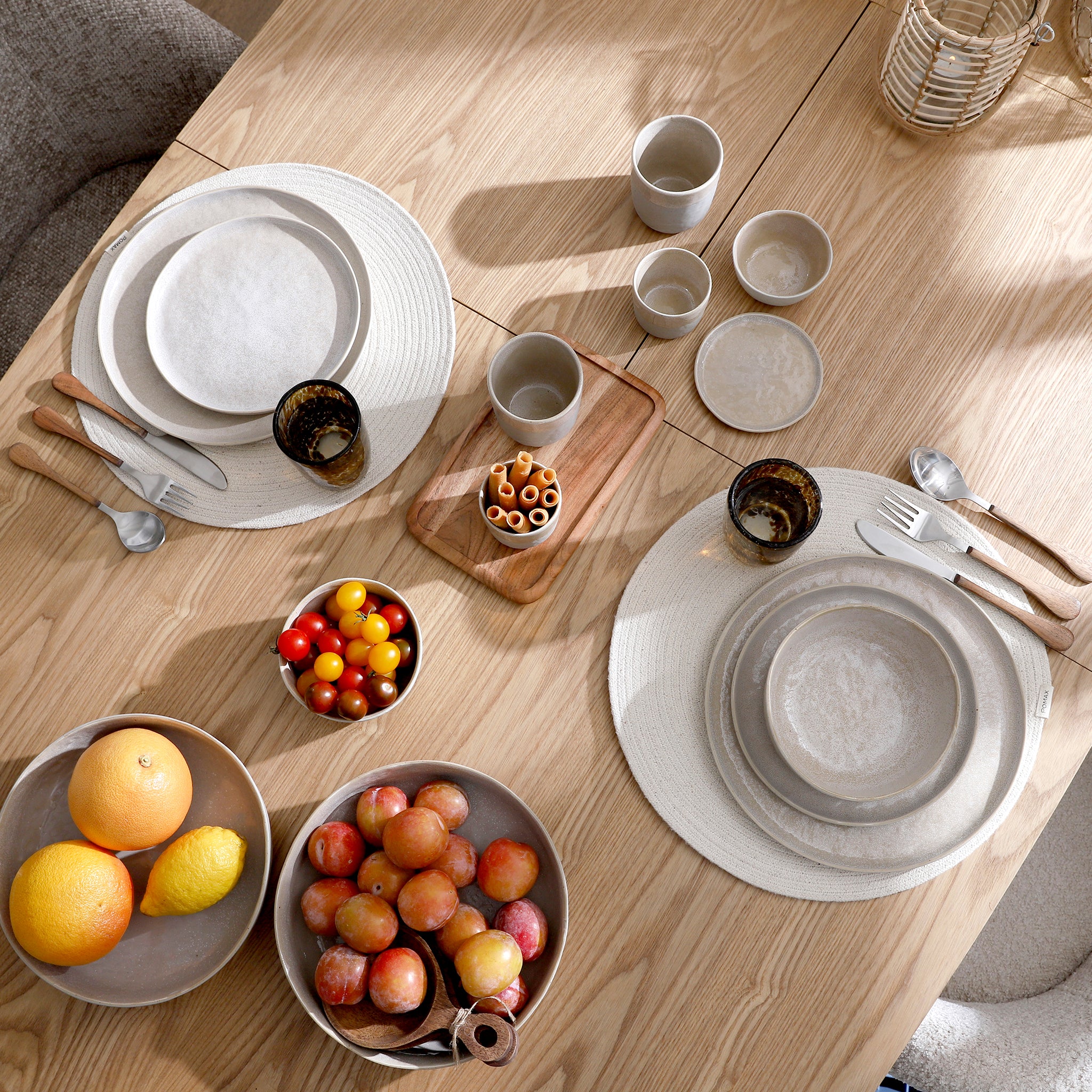 Piro Stoneware Dessert Plate | Sea Shell | Ø21x1,5cm