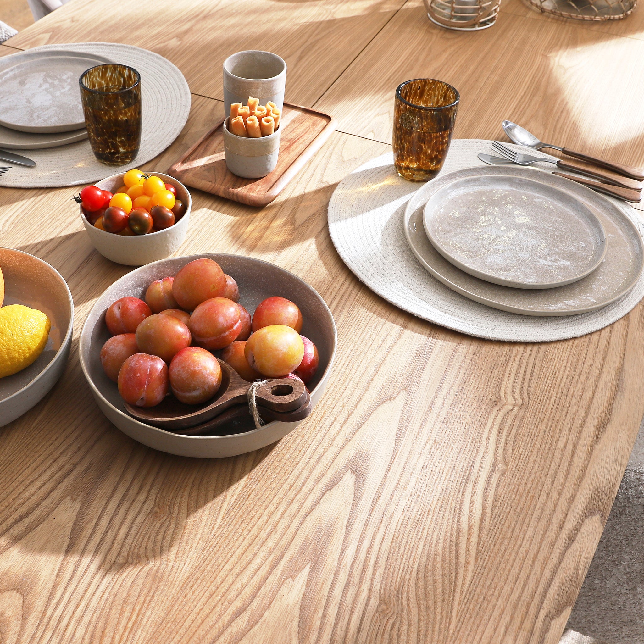 Piro Stoneware Dessert Plate | Sea Shell | Ø21x1,5cm