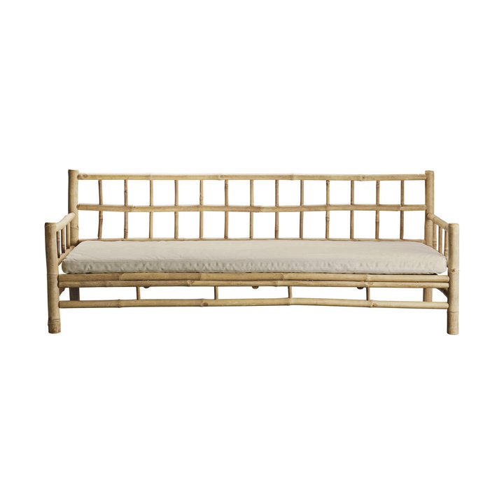 Bamboo couch | 190 x 74 x 34/80 cm | Excl mattress