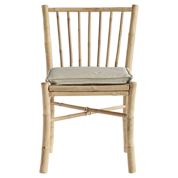 BAMBOO DINING CHAIR | AND CUSHION
