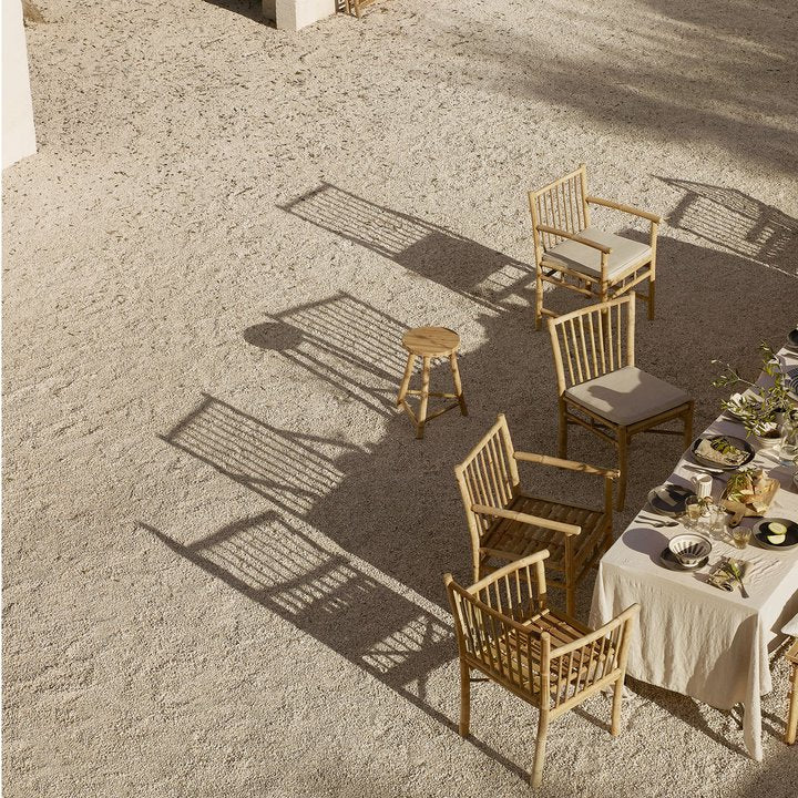BAMBOO DINING CHAIR | AND CUSHION